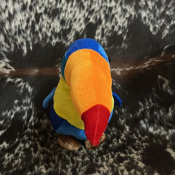 Allentown Toy Toucan stuff animal 10” bright colors - Picture 2 of 6